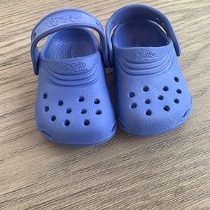 Baby blue crocs